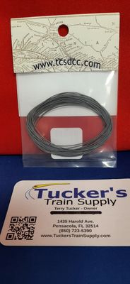 TCS 1203 10' 30AGW Decoder Wire (Gray)