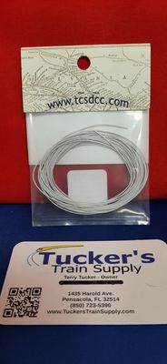 TCS 1204 10' 30AGW Decoder Wire (White)