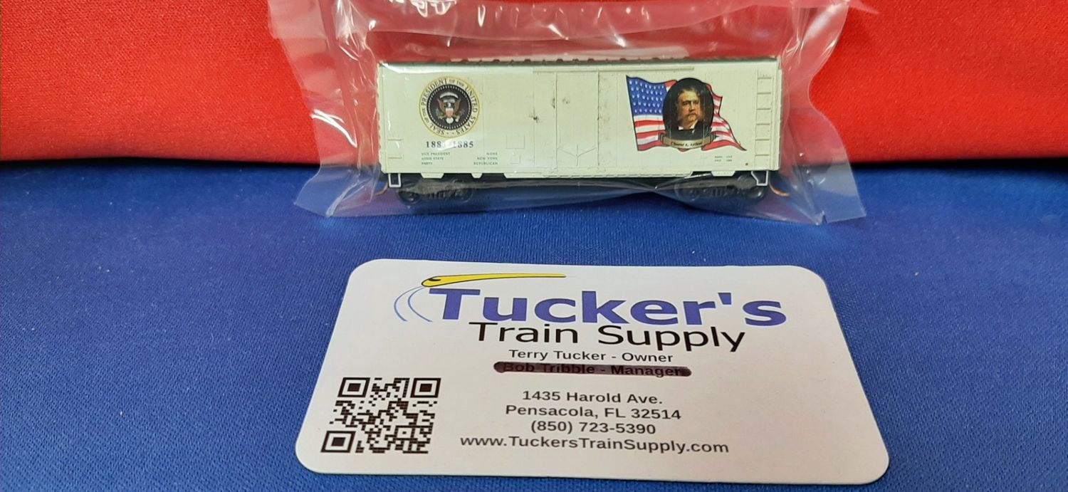 Used N Micro-Trains Presidential Set Car "Chester Arthur" 1881-1885