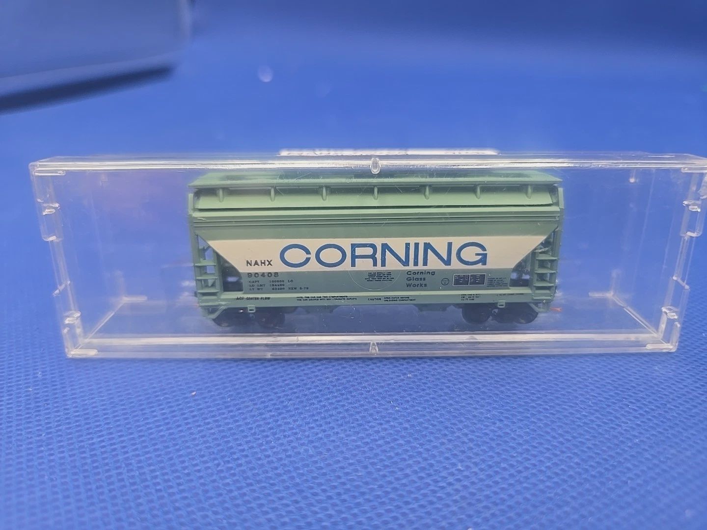Used N Atlas 2-Bay Covered Hopper Corning Road #NAHX 90408