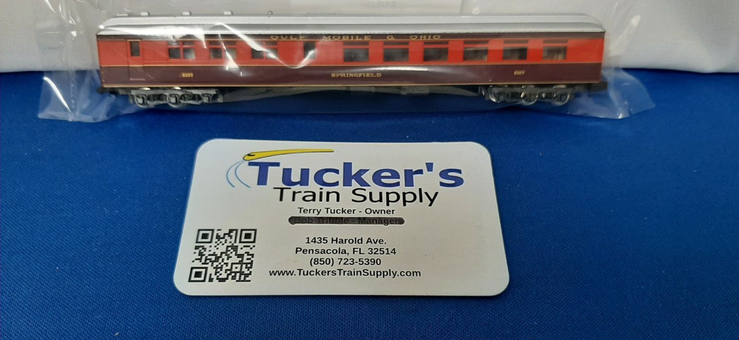 Used N Rivarossi 82' Passenger Car Springfield #GM&amp;O 2107
