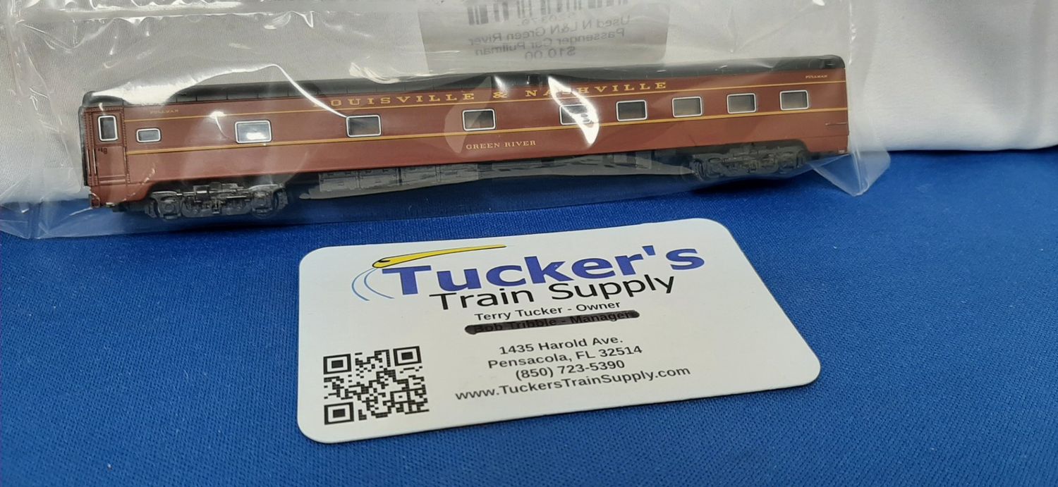 Used N Railsmith L&amp;N Green River Passenger Car Pullman