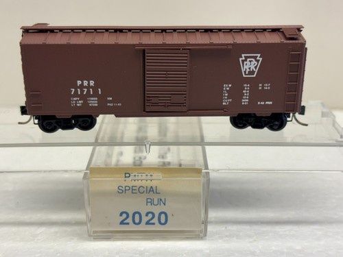 Used N Kadee 40' Boxcar PRR #71711