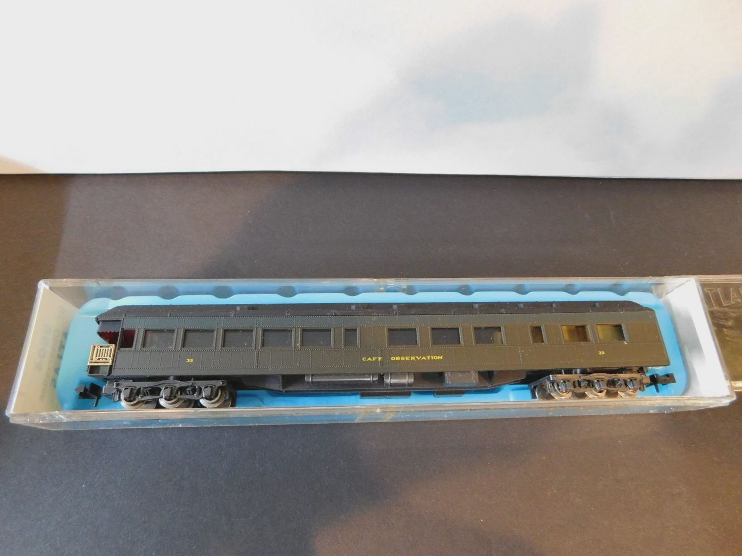 Used N Atlas Santa Fe 80' Cafe Observation Car Road #35