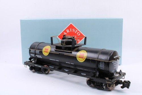 Used #1 Gauge Aristo-Craft ART-41312 Monsanto Chemical Single Dome Tank Car