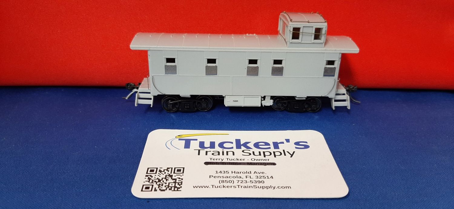 Used HO Undecorated Rear Copula Caboose
