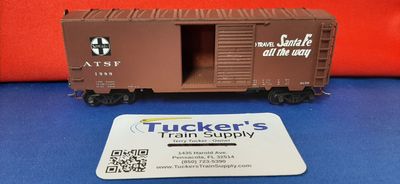 Used HO 40' Boxcar ATSF #1989 Single Door Boxcar