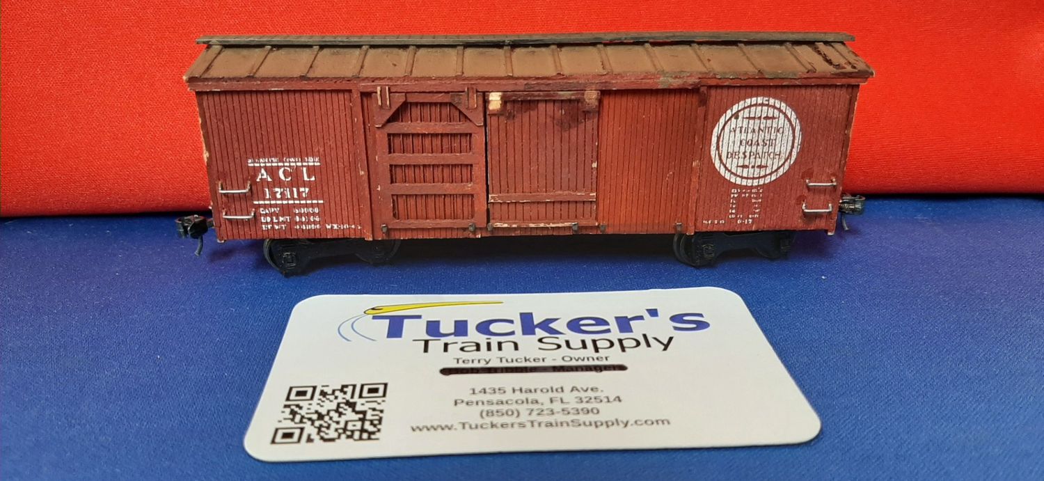 Used HO Unknown 36' ACL 17117 Wooden DD Boxcar