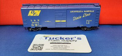 Used HO 40' Boxcar L&amp;N Dixie Line Road #46775