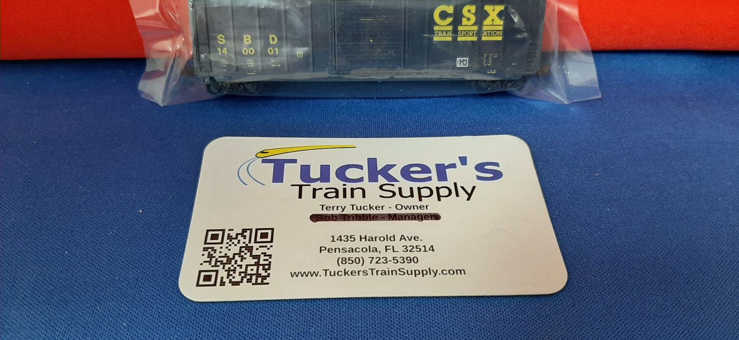Used N Roundhouse 50' CSX Boxcar Road #SBD140001
