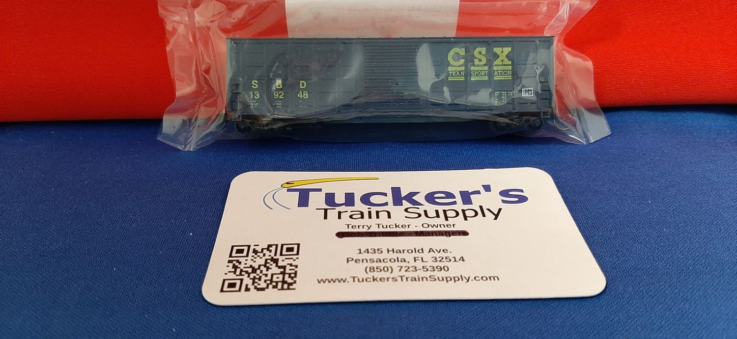 Used N Roundhouse 50' CSX Boxcar Road #SBD 139248