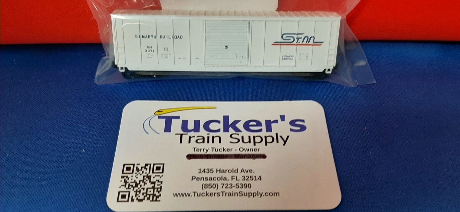 Used N Kadee Micro-Trains MTL 25300 SM St Mary's Railroad 50' Box Car #3371