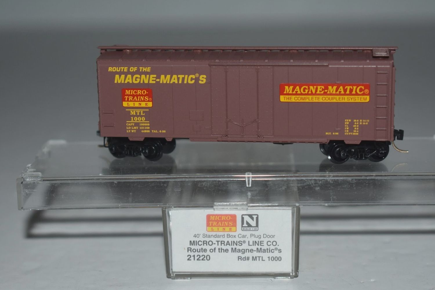 Used N Micro-Trains MTL 1000 Route of the Magne-Matics (C10)