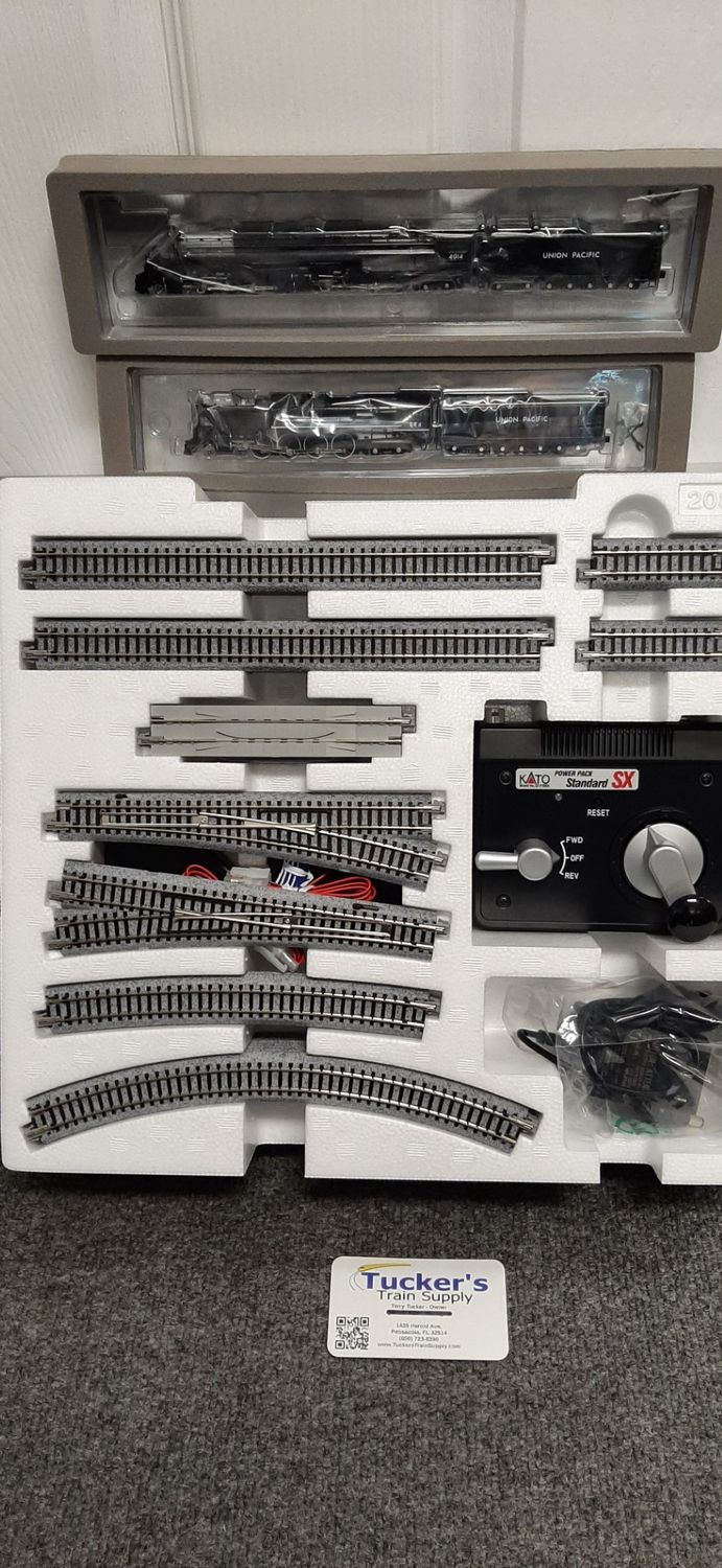 Kato N 107-0100 "Golden Spike" Steam Train Set
