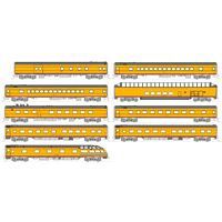 Kato N 106-089 Milwaukee Road "Olympian Hiawatha" Post 1955 Scheme 9 Car Set