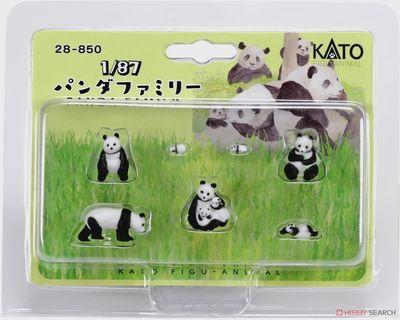 Kato HO 28-850 Panda Family 7pc