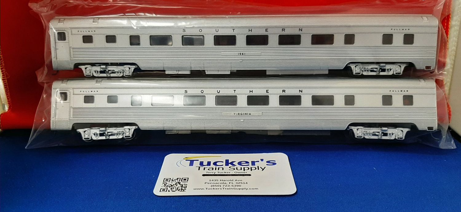 Used HO AHM Southern Passenger Cars (2-Pack) Virgina &amp; 1561
