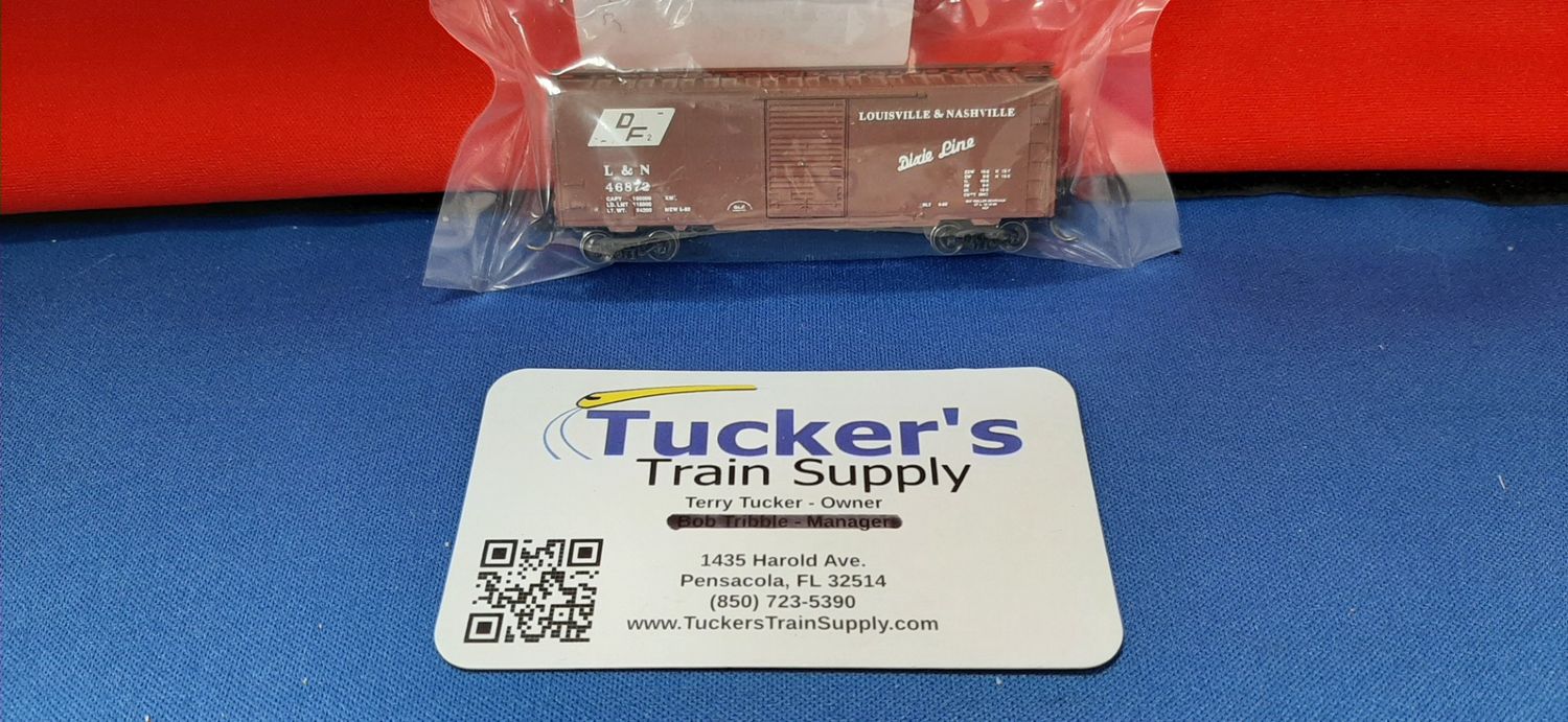 Used N Micro-Trains 40' L&amp;N Boxcar Road #46872 (C7)