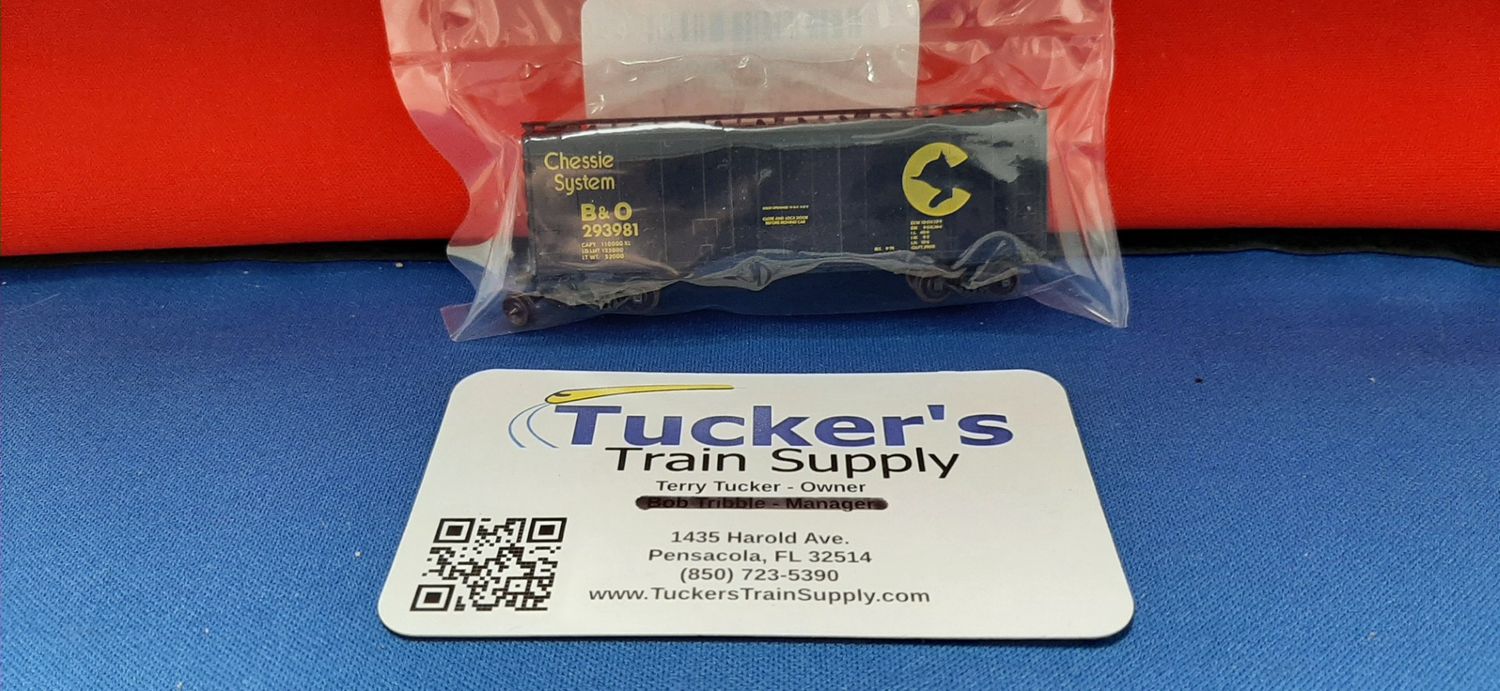 Used N Kadee 40' B&amp;O Boxcar Road # 293981 (C7)