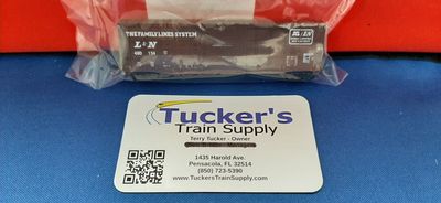 Used N Atlas 50' L&amp;N Waffle Side Boxcar Road #480134 (C7)