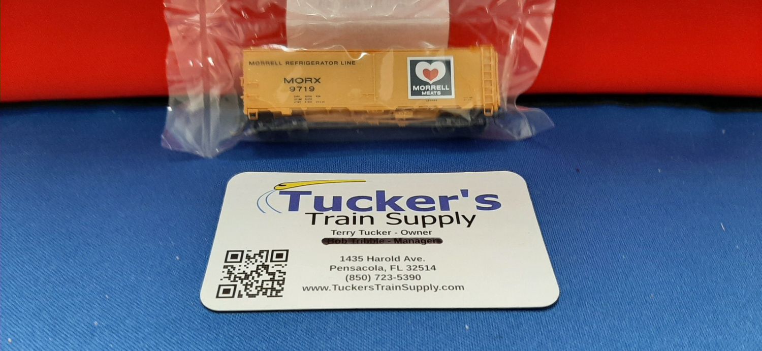 Used N Atlas 40' Morrell Meats Boxcar Road # MORX 9719 (C7)