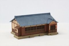 Rokuhan Z S026-2 House Dark Blue w/Tiled Roof