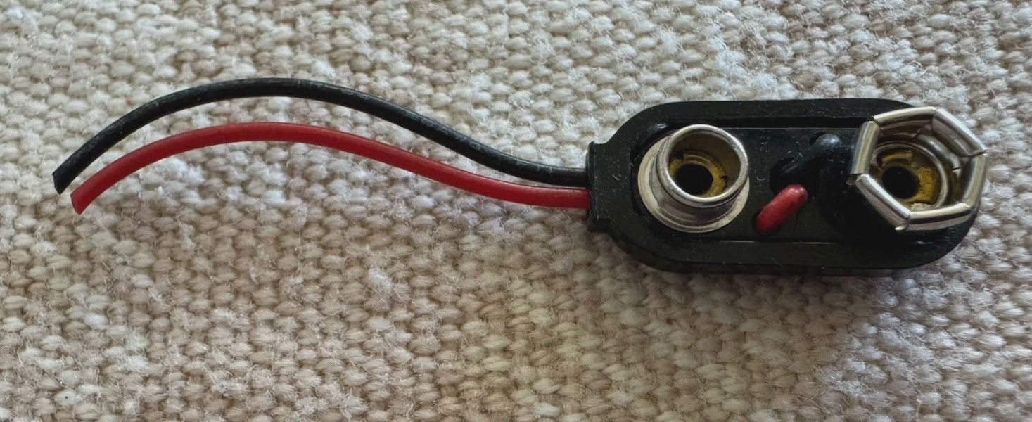 Evans 9V Battery Snap Terminal