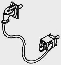Details West HO MU-221 MU Cable w/Receptacle &amp; Dummy Receptacle