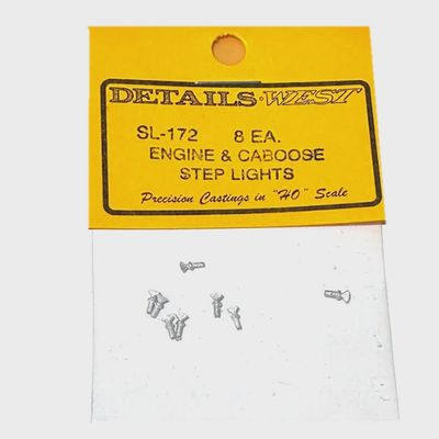 Details West HO SL-172 Engine & Caboose Step Lights