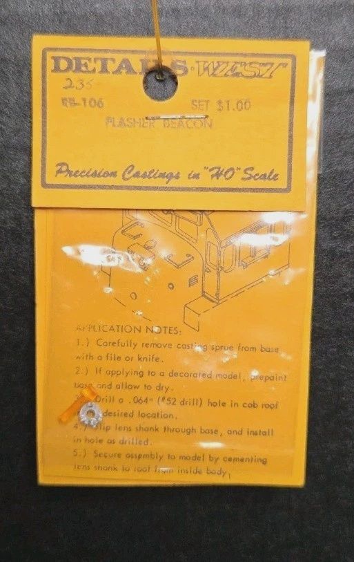 Details West HO RB-106 Flasher Beacon