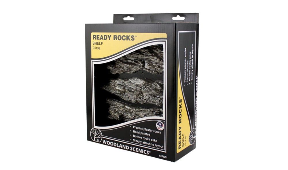 Woodland (All) C1136 Ready Rocks "Shelf"