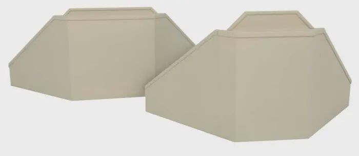Walthers N 933-3881 Bridge Abutment 2-Pack