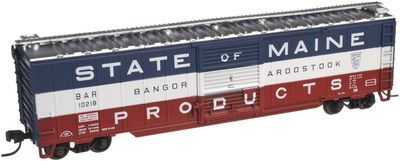 Used N  Atlas 50001592 Bangor &amp; Aroostook 50' Single Door Box