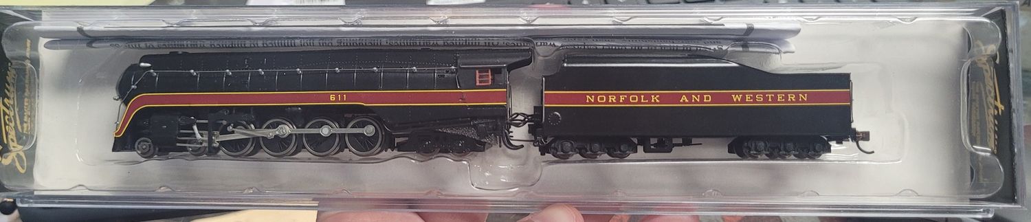 Used N Bachmann Spectrum 82153 N&amp;W J Class 611