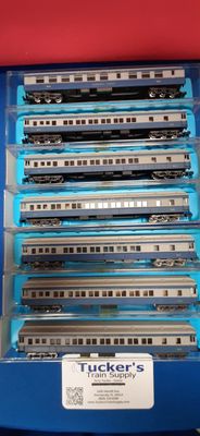 Used N Atlas 2611 B&amp;O "Celestial Roof" Blue &amp; Gray (7-Pack)
