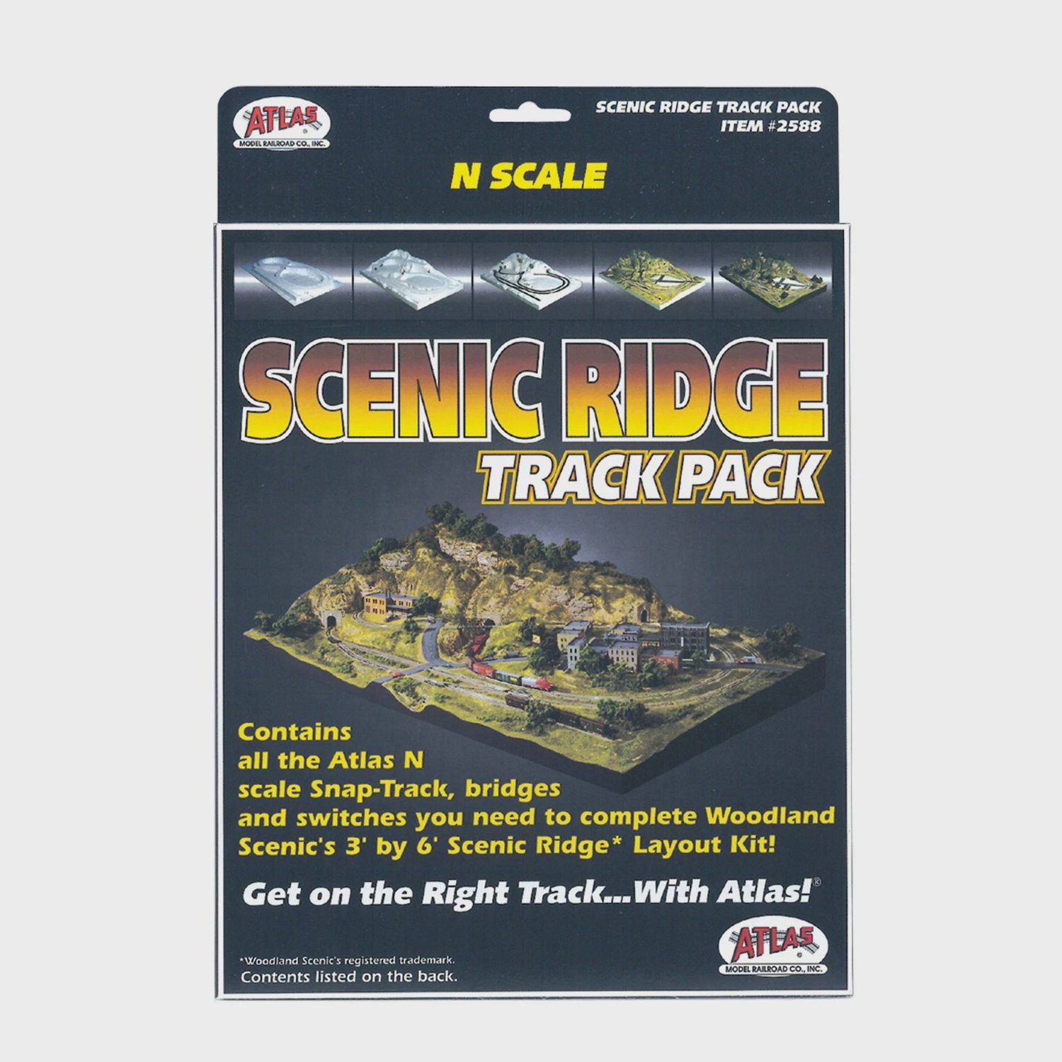 Atlas N 2588 Scenic Ridge Track Set