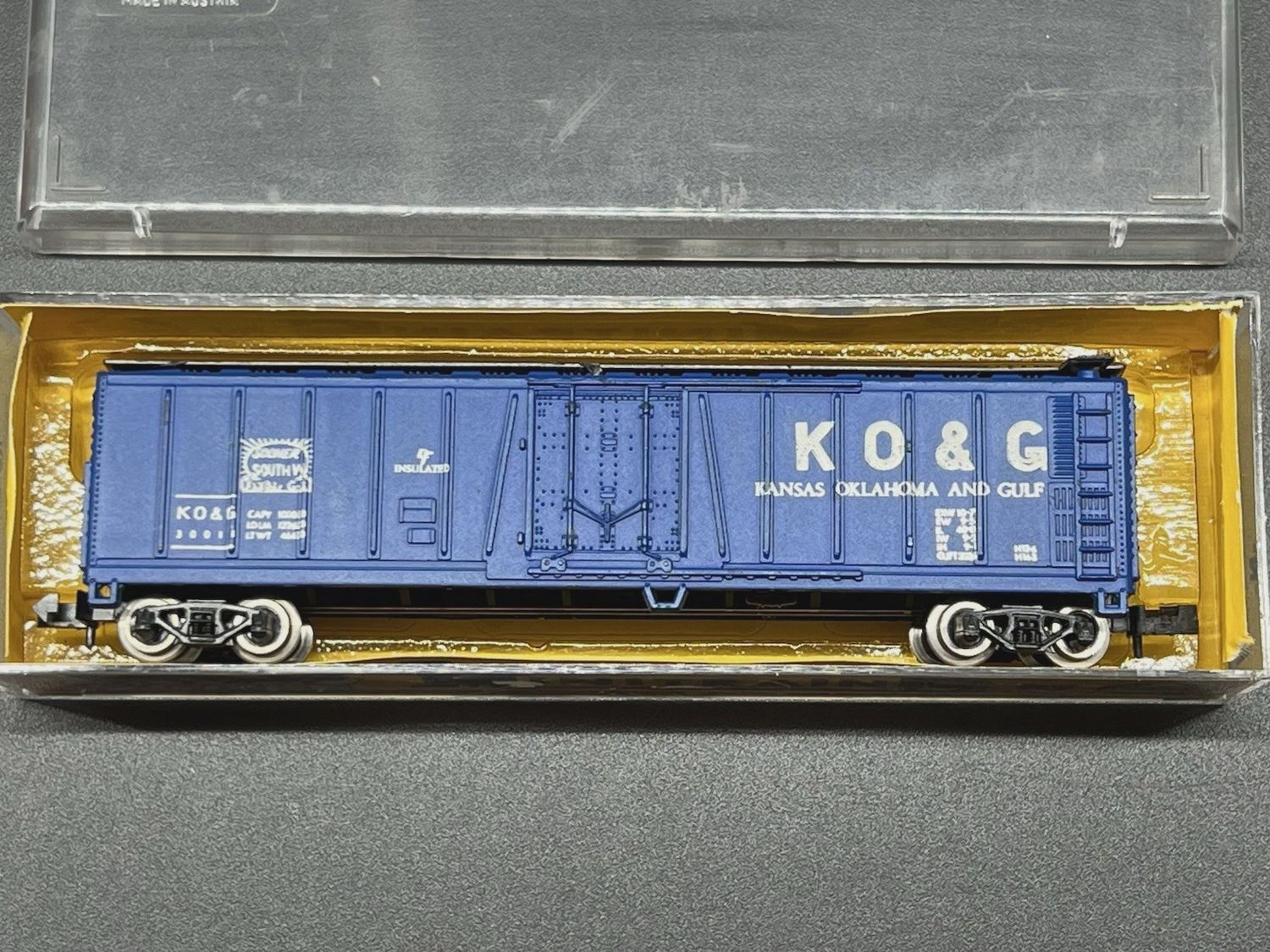 AHM 4454 D 50' Reefer Boxcar Road KO&amp;G 30011