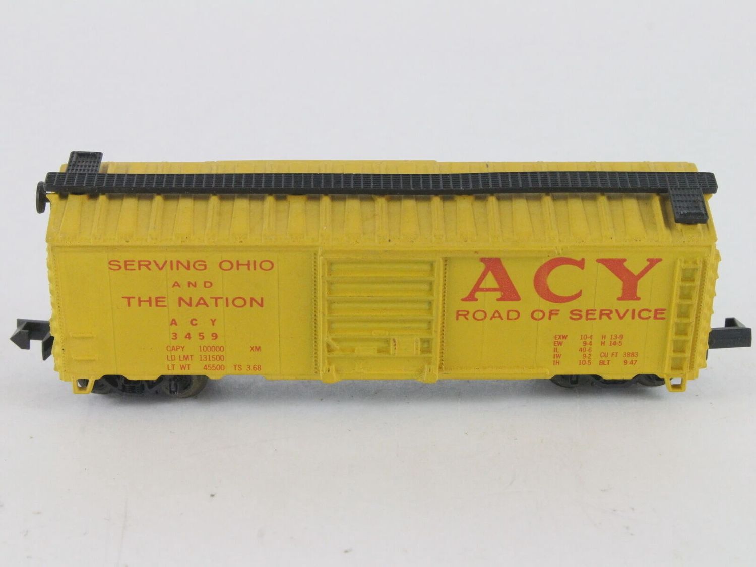 Used N Atlas 40' Boxcar ACY Road of Service Road # ACY 3459