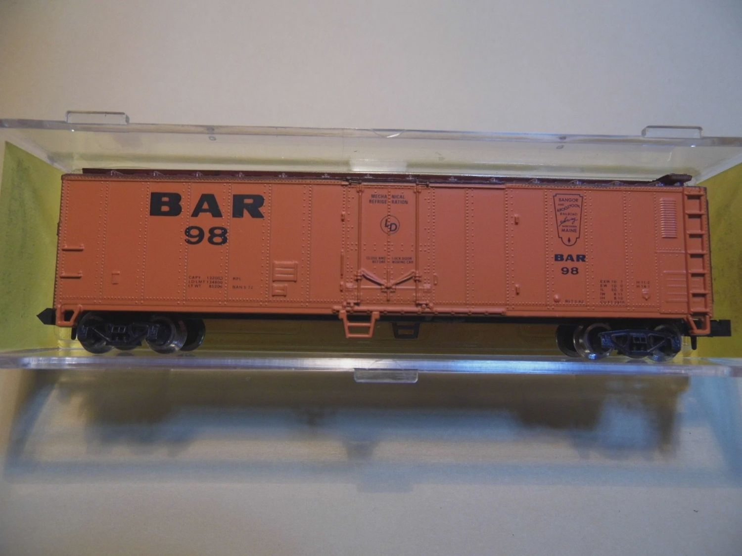 Used N Atlas 3652 50' Standard Boxcar, Bangor Aroostook BAR