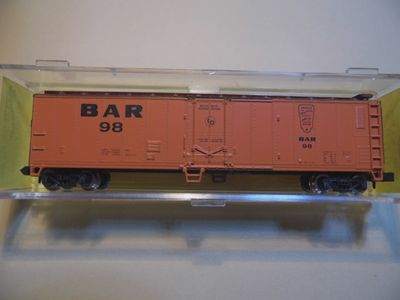 Used N Atlas 3652 50' Standard Boxcar, Bangor Aroostook BAR