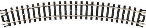 Atlas N 2510 Code 80 9-3/4" Radius Track (6 pcs/pk)