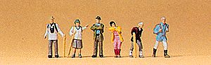 Preiser N 79074 Wanders &amp; Hikers (6-Pack)