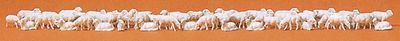 Preiser N 79252 Shepherds Flock (60-Pack)