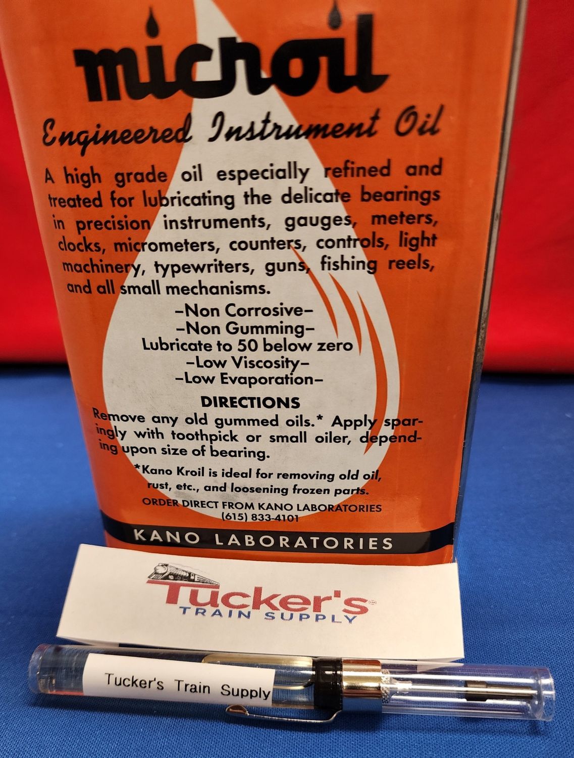 Kano Microil MC081 Pen Oiler Specially Formulated .5 oz
