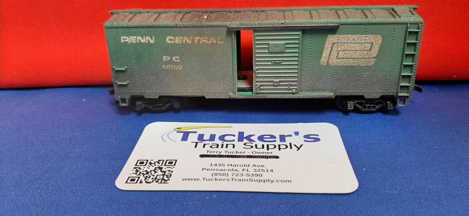 Used HO Penn Central Freight Car, #46150, Weathered