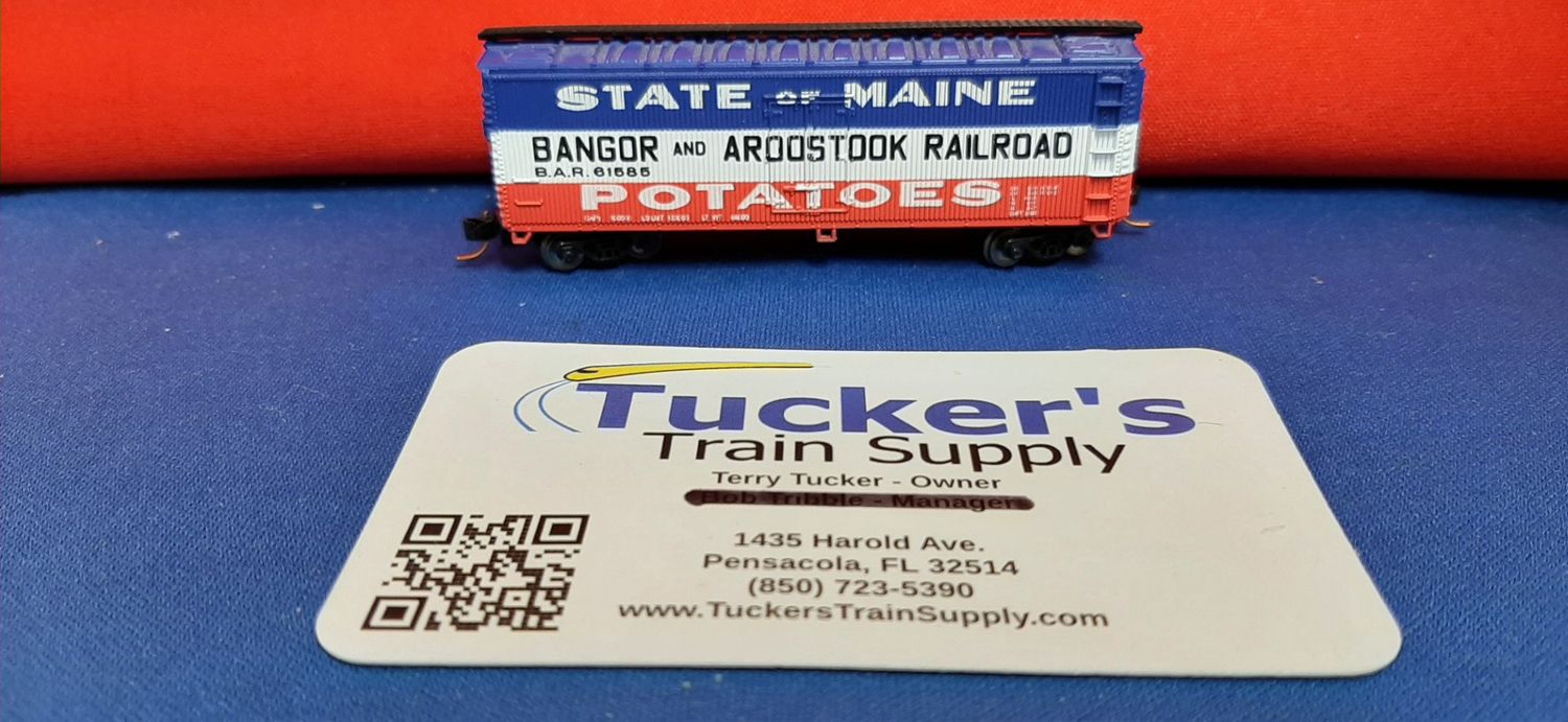 Used N "State of Maine Potatoes" Box Car #BAR61585