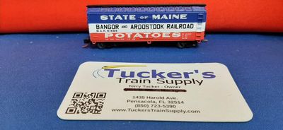 Used N "State of Maine Potatoes" Box Car #BAR61585