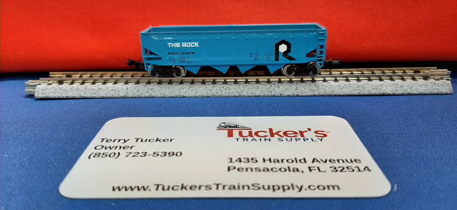 Used N "The Rock" Open 4-Bay Hopper #133278