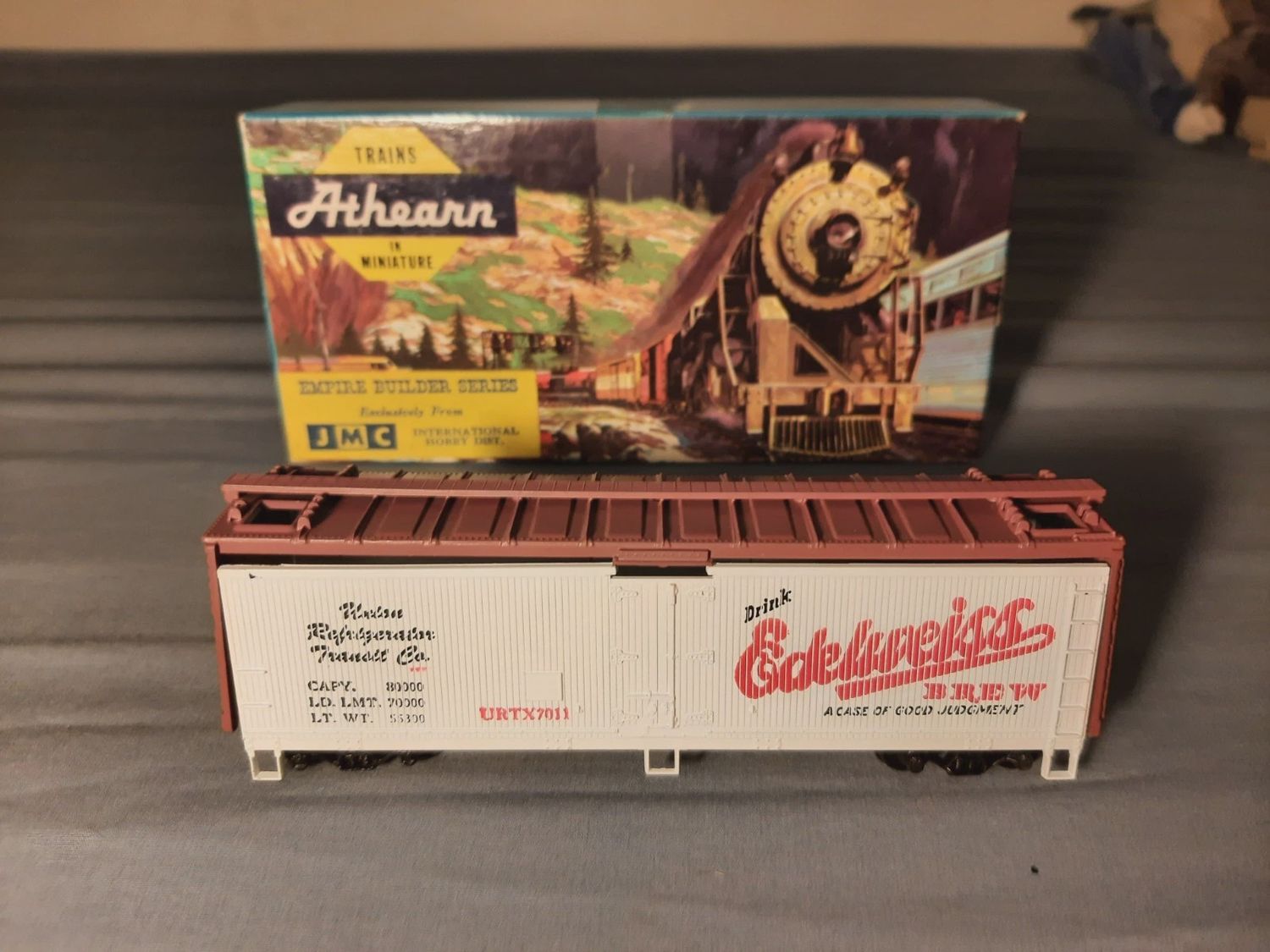 Used HO Athearn Kit Empire Builders Series JMC-1009 Edelweiss Beer Kit URTX7011