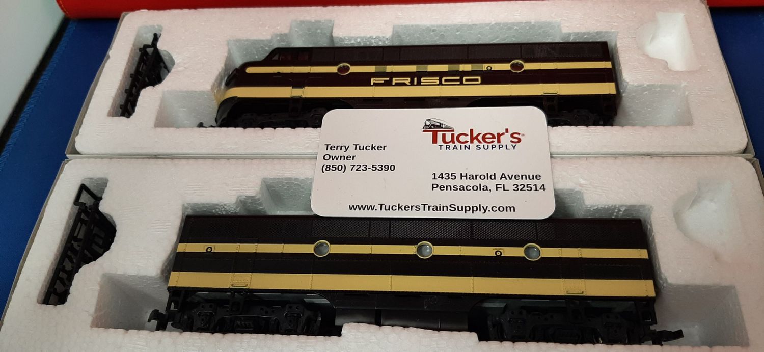 Used HO Stewart Hobbies "Frisco" A &amp; B Units - No Road Number